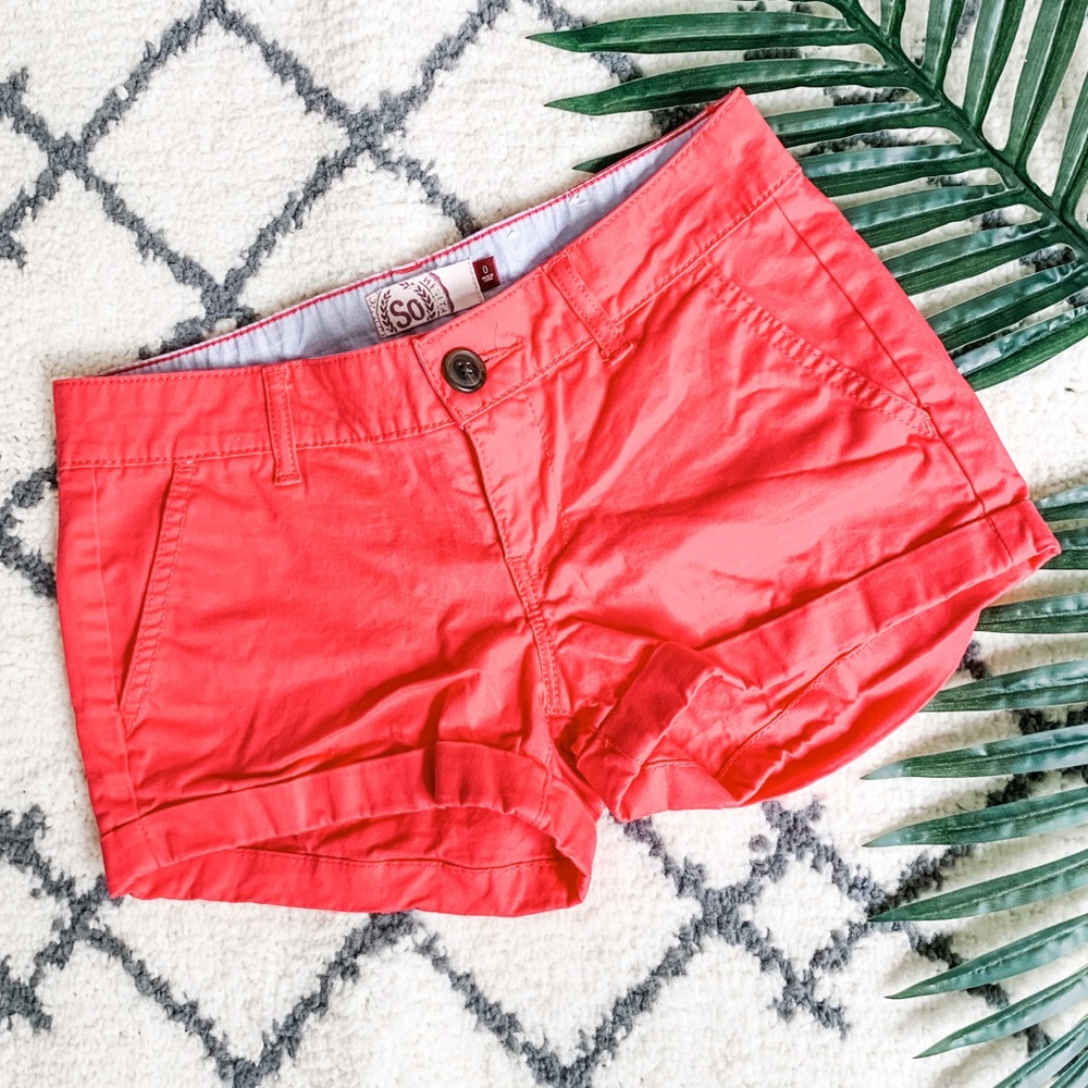SO twill shorts